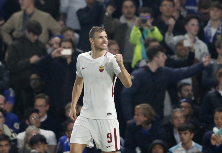 Với Edin Dzeko trong đội hình, AS Roma đang lựa chọn ưa thích của những người đặt cược trực tuyến trong cuộc đối đầu với Chelsea