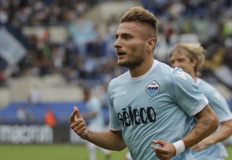 Bertaruh sekarang mendukung Lazio saat pencetak gol terbanyak Serie A, Ciro Immobile, akan meneruskan penampilan gemilangnya