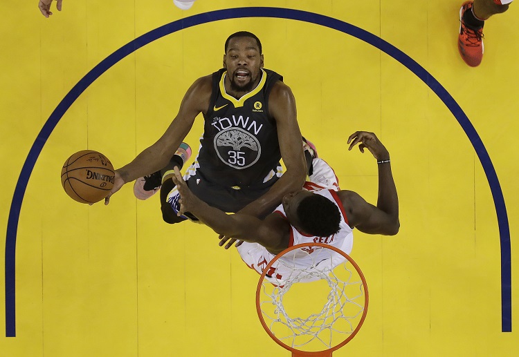 Kevin Durant hopes that the basketball betting tips are still on the side of Warriors to prevail in Game 5