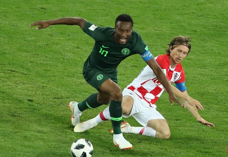 Hasil taruhan Piala Dunia Nigeria vs Kroasia