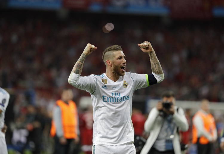 Taruhan bola Sergio Ramos