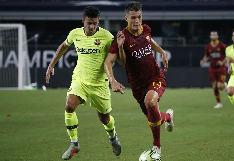 Barcelona and AS Roma pull a thrilling and intense battle during the recently-concluded ICC 2018 game in Texas