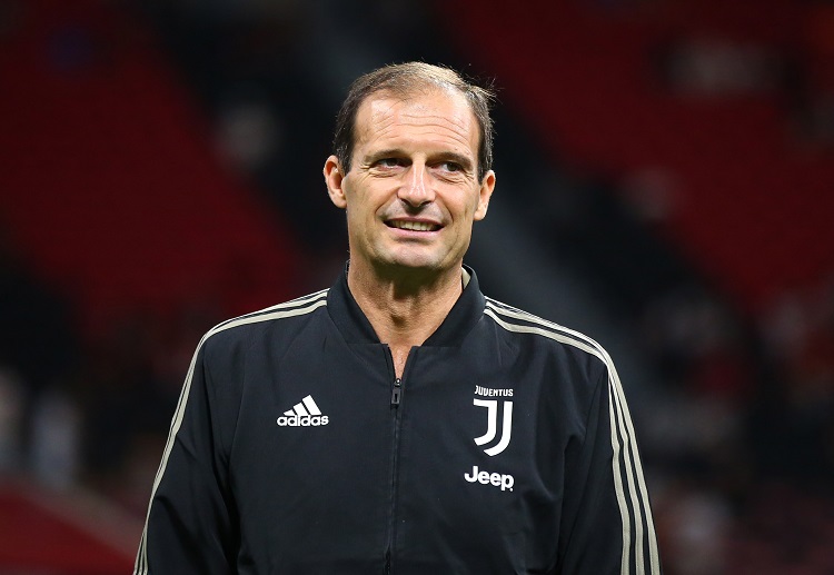 Juventus manager Massimiliano Allegri still aiming to get in the top of the Serie A 2018 betting odds