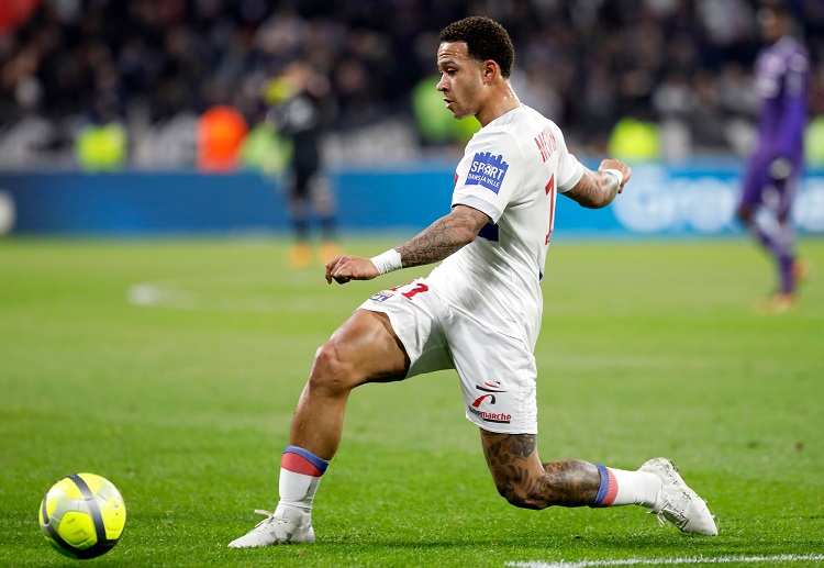 Memphis Depay hopes to replay his recent form and win in the upcoming ICC 2018 Inter Milan vs Lyon match