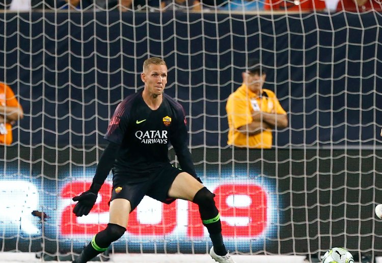 Roma goalkeeper Robin Olsen kept a clean sheet in his Serie A debut vs Torino