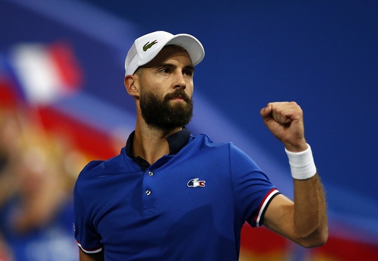 Kemenangan Benoit Paire di Piala Davis disambut gembira pendukung taruhan tenis Prancis