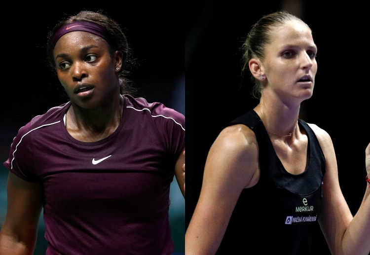 Sloane Stephens and Karolina Pliskova both advances in the semifinals of the WTA finals