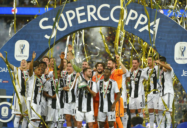 Juventus back in Serie A action after winning Supercoppa Italiana