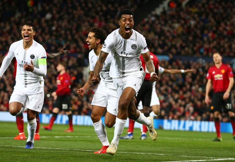 Presnel Kimpembe’s goal gave PSG an advantage during the Champions League against Man Utd