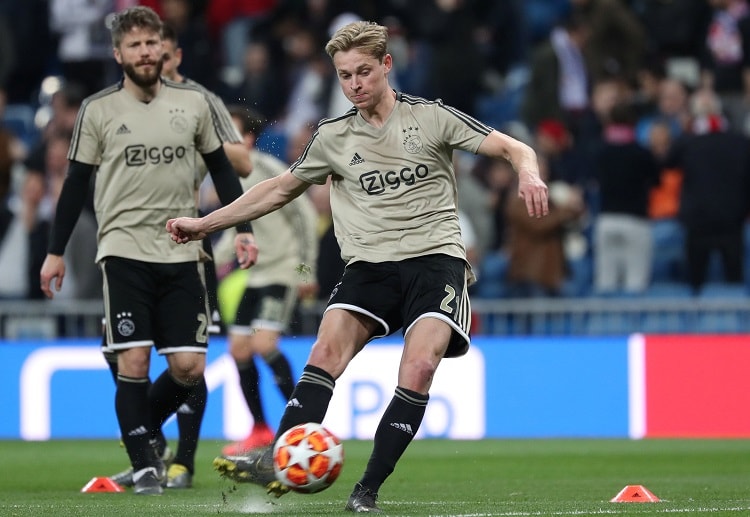 Frenkie de Jong has hugely helped Ajax in defying the odds and beat the Champions League defending champions Real Madrid