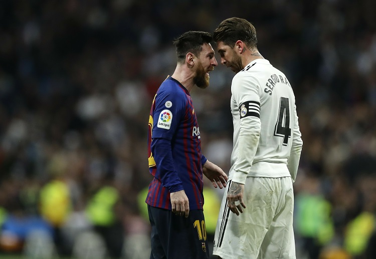 Lionel Messi accused Sergio Ramos of intentionally catching his face during their recent La Liga clash