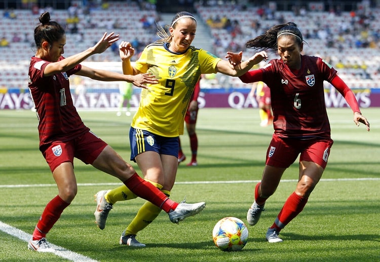 Kosovare Asllani is making her mark on FIFA Women’s World Cup after 5-0 win over Thailand