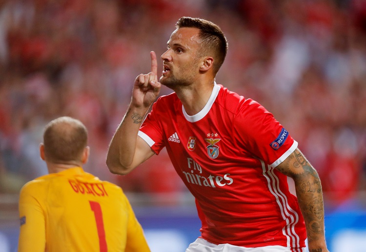 Betting tips back Haris Seferovic to score first in Benfica’s Champions League match vs Lyon