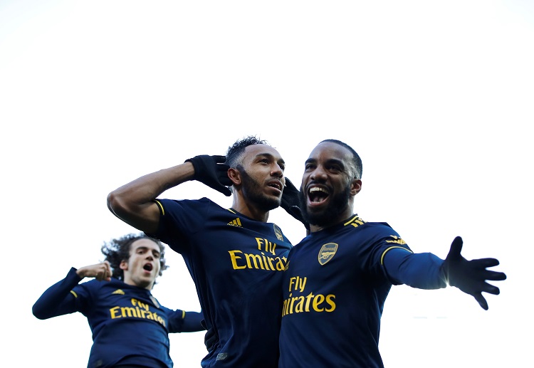 Aubameyang and Lacazette are the two Premier League players that’s keeping Arsenal together