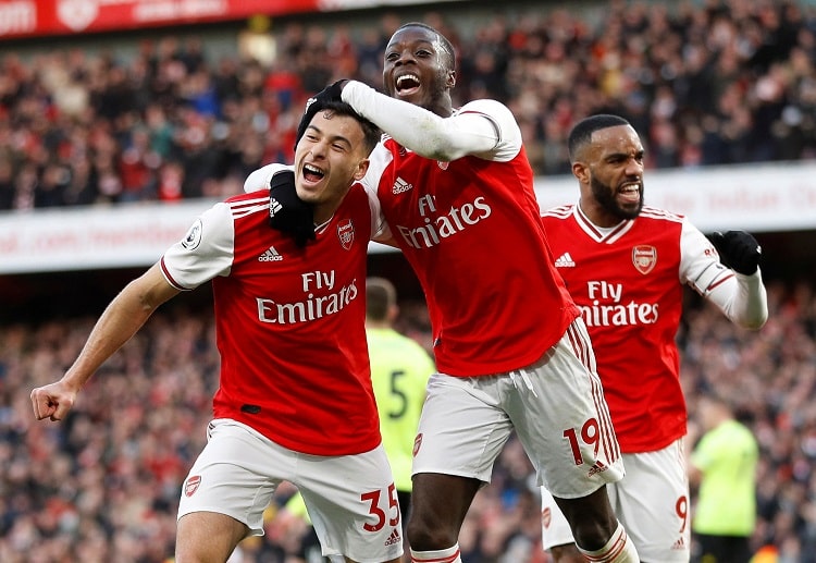 Premier League: Arsenal lại chớp thời cơ để mang về bàn mở tỷ số ở phút 45