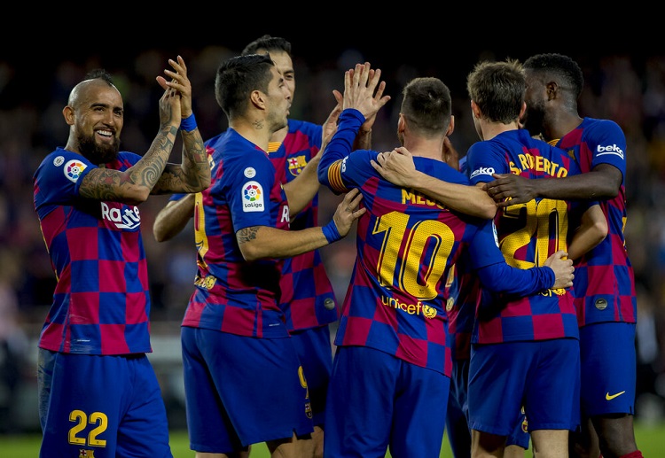 Barcelona will be looking for their 100th head-to-head win against their rival Espanyol in La Liga