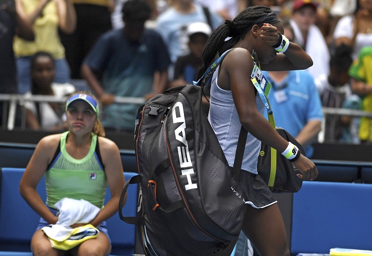 Coco Gauff missed the chance to make it to the quarterfinals of Australian Open