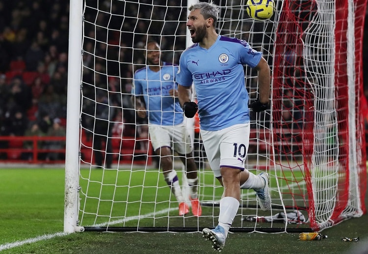 Sergio Aguero scored a late goal as Manchester City win Premier League match against Sheffield United