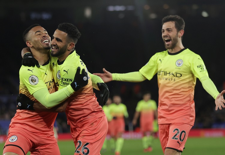 Gabriel Jesus leads Manchester City to a victory against Leicester in the Premier League