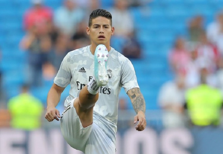 La Liga: tiền vệ James Rodriguez không được HLV Zidane trọng dụng