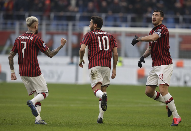 意甲米兰的凯西在行动