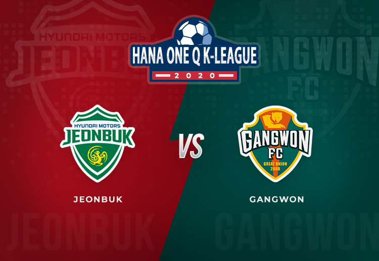 Jeonbuk are riding their impressive run of form as they take on Gangwon FC this K-League week