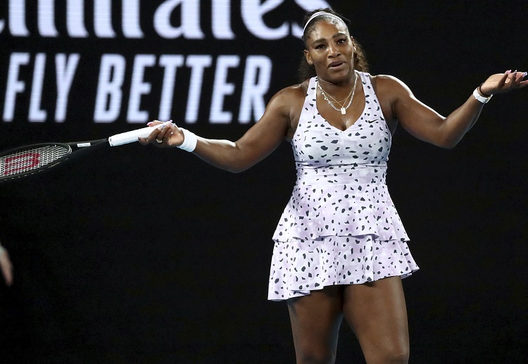 Serena Williams has yet to participate in a WTA tournament since the Australian Open