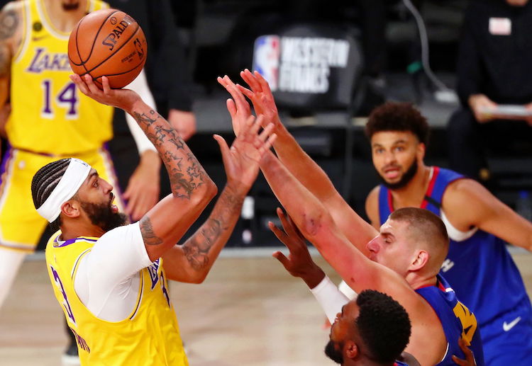 Los Angeles Lakers topscorer Anthony Davis racks 37 points in the Western Conference Finals match with Denver Nuggets