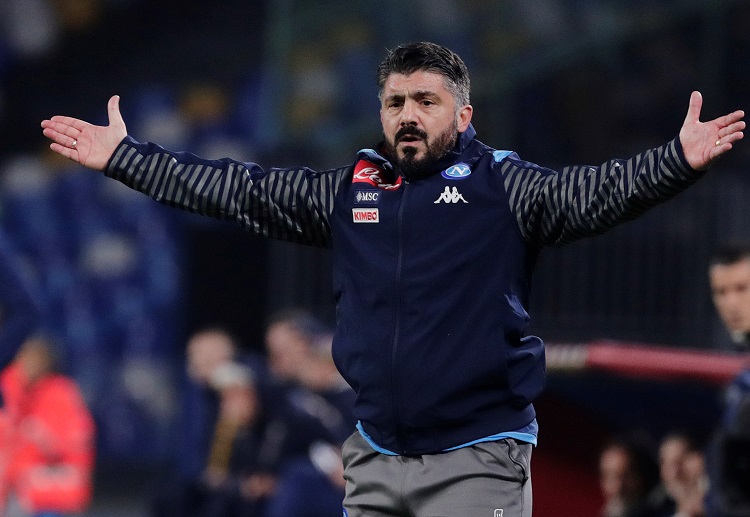 Serie A: Gennaro Gattuso's men are set to host Atalatanta at Stadio San Paolo