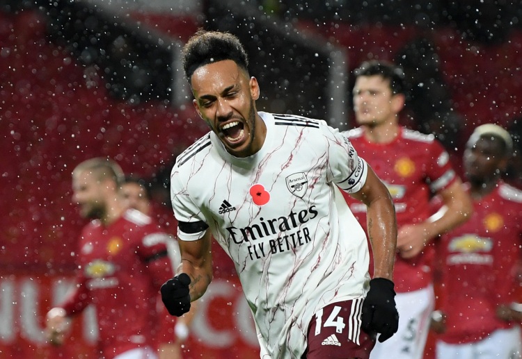 Premier League: Pierre-Emerick Aubameyang scored a goal in the 69th minute of Arsenal's 0-1 away win at Old Trafford