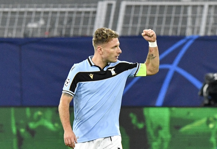 Ciro Immobile will be aiming to score against AC Milan as they clash in Serie A