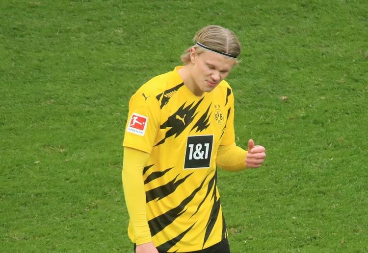 Erling Haaland has scored just one of his last 15 Bundesliga goals at home