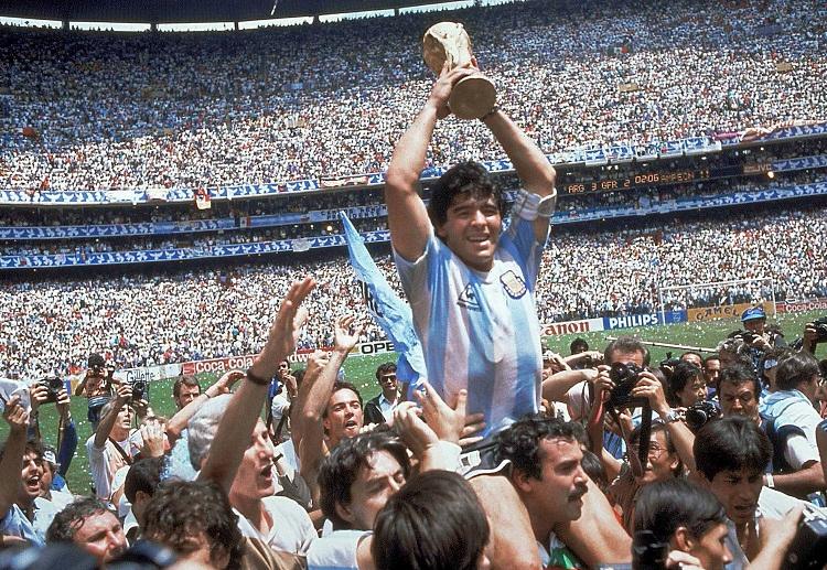 Football: Diego Maradona considered to score 'Goal of the Century' against England in World 1986