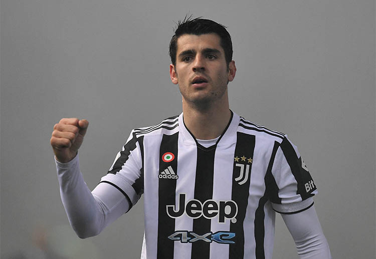 Alvaro Morata dirumorkan pergi dari kompetisi Serie A