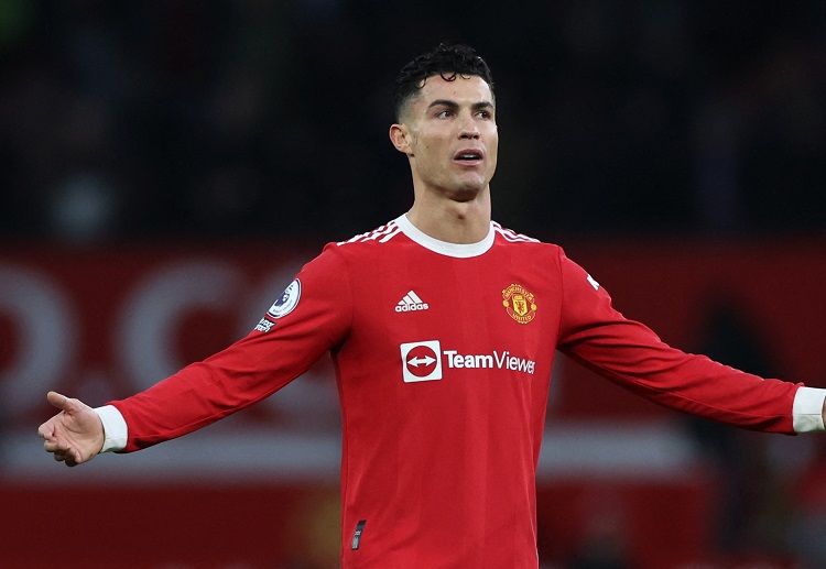 Cristiano Ronaldo andalan Manchester United di Liga Inggris.