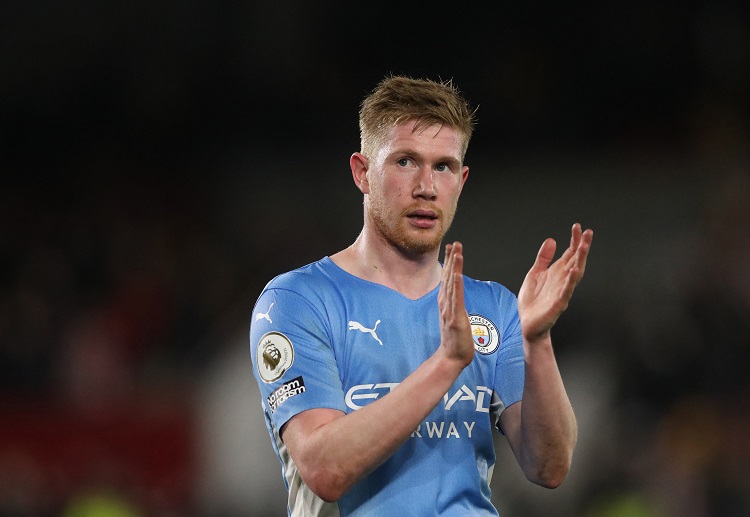 Kevin de Bruyne akan jadi starter di Liga Champion