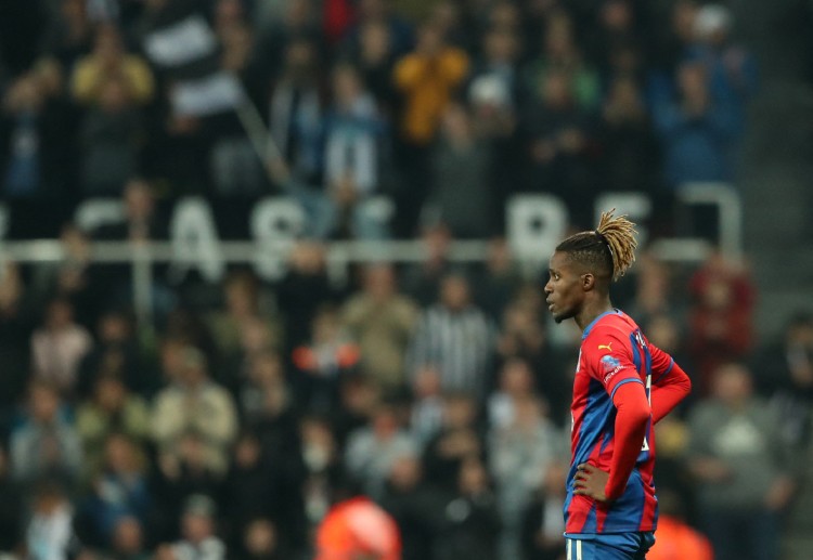 Wilfried Zaha andalan Crystal Palace di Liga Inggris.