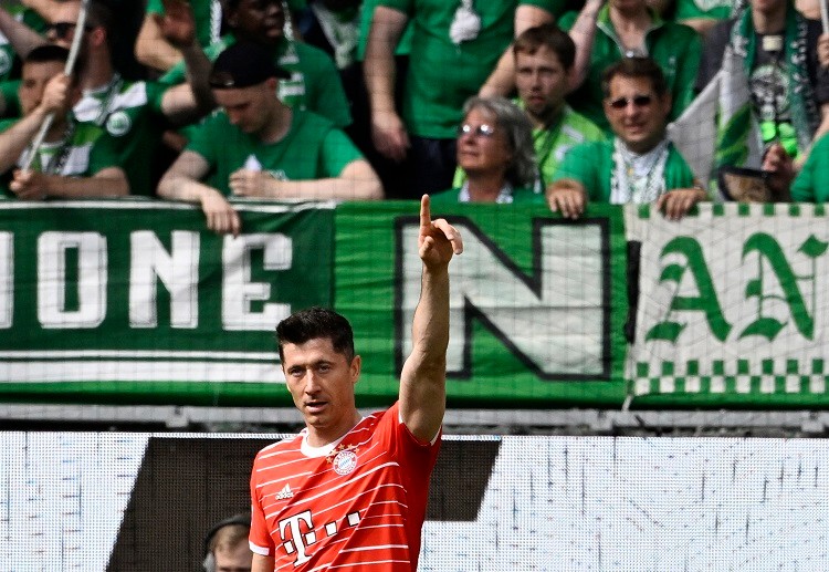 Robert Lewandowski is the top scorer of this season’s Bundesliga