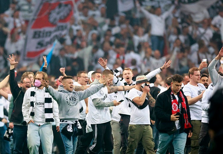 Many Frankfurt fans will watch the Europa League finals and they will likely overwhelm Rangers in Seville