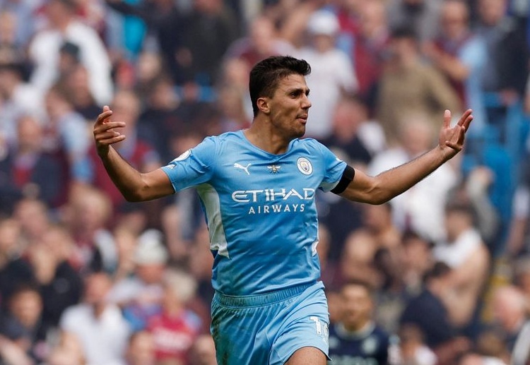 Rodri kembali memenangkan Premier League bersama Manchester City