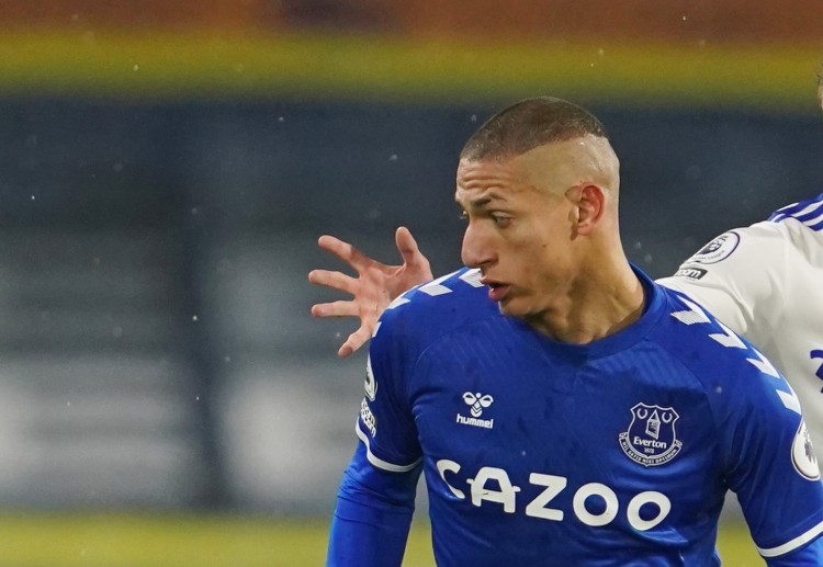 Richarlison thi đấu nổi bật tại Premier League trong màu áo Everton.