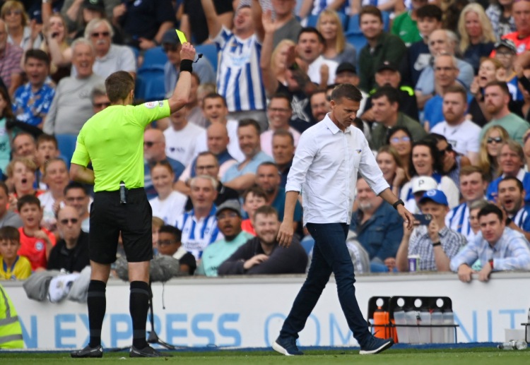 Premier League: Frustrated, Jesse Marsch sarcastically asks the ref to book him