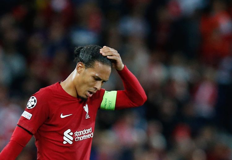 Van Dijk liên tục mắc lỗi ở Premier League 22/23.