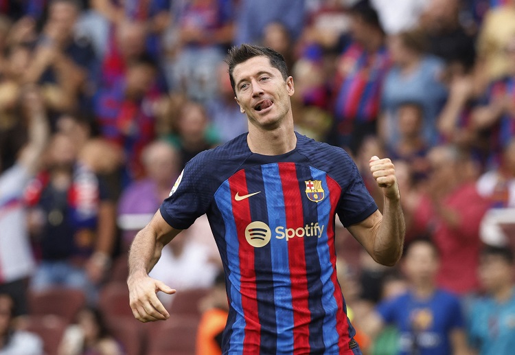 Robert Lewandowski cetak 9 gol di La Liga.