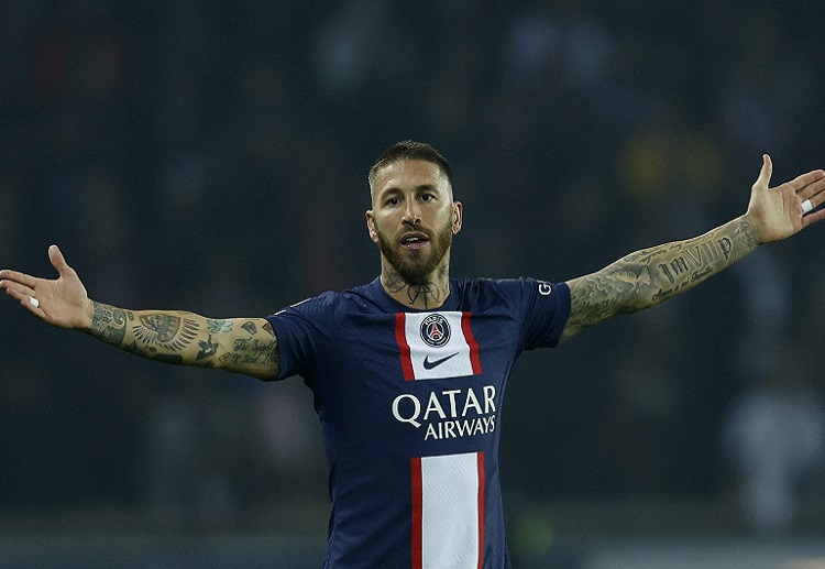 PSG will be without Sergio Ramos due to suspension in their upcoming Le Classique in Ligue 1