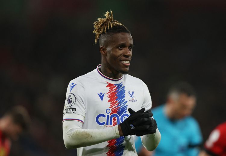 Wilfried Zaha andalan di LIga Inggris.