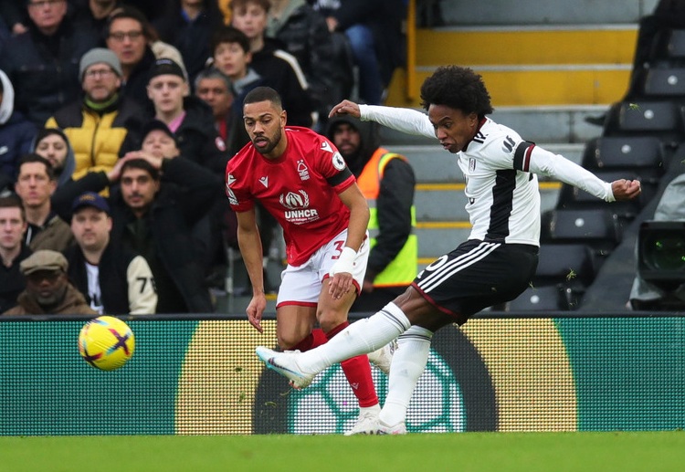 Willian is ready to help Fulham overtake Brighton in the Premier League table by beating them at Falmer Stadium