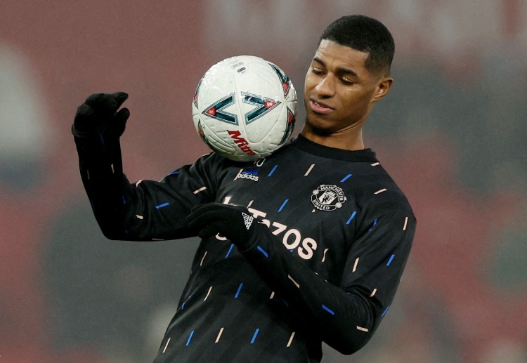 Marcus Rashford cetak gol di ajang Piala EFL musim ini