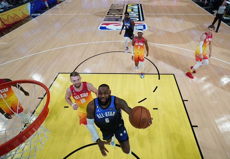 LeBron James andalan di NBA ALL Star