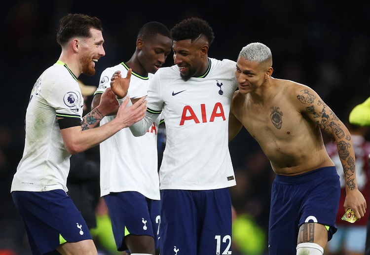 Premier League: Emerson ghi bàn mở tỷ số trận Tottenham vs West Ham